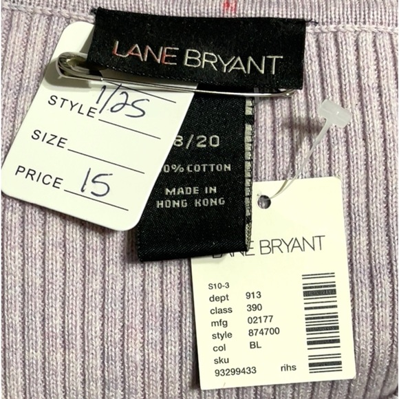 🆕🌸LANE BRYANT Lilac Sweater🌸 - Picture 7 of 7